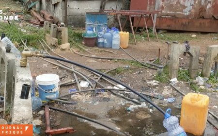 Gabon: le manque d'eau à Libreville