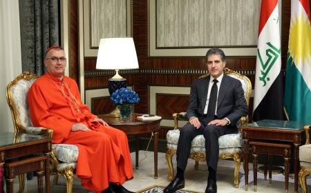 President Nechirvan Barzani meets with Patriarch of the Chaldean Church