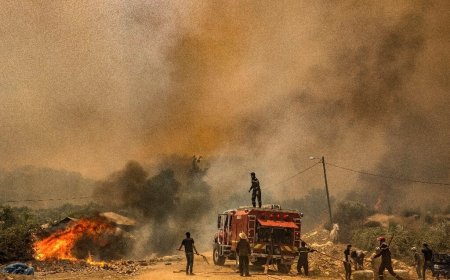 Morocco battles destructive wildfire amid extreme heat warning