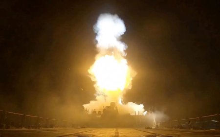 American forces launch massive precision air strikes against Iranian military targets
