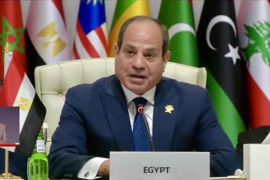 Egyptian leader sets firm conditions regarding regional diplomatic relations