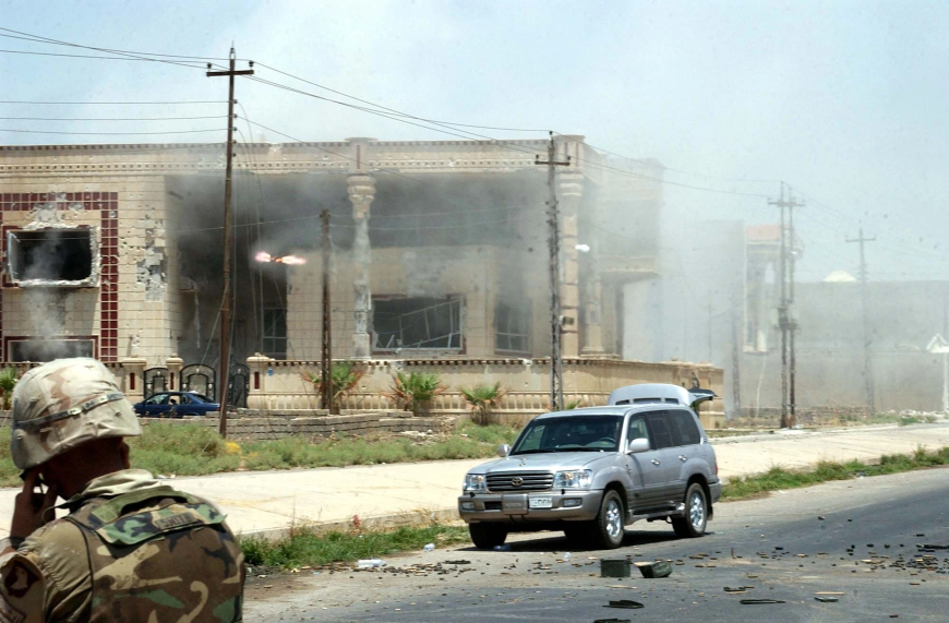 American forces target regime figures in Mosul