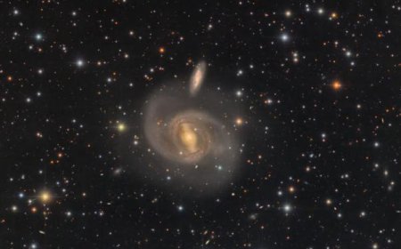 Three galaxy pairs