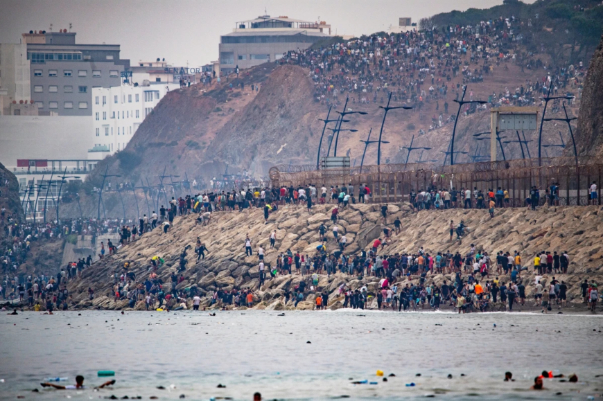 Nearly seventy thousand migrants return to Morocco following massive European border crisis