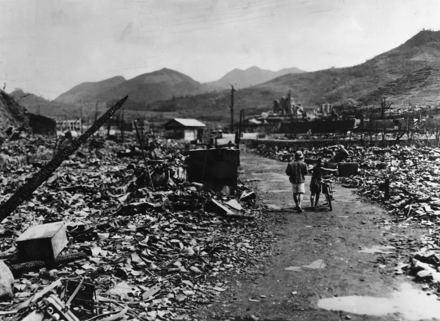 The nuclear destruction of Nagasaki