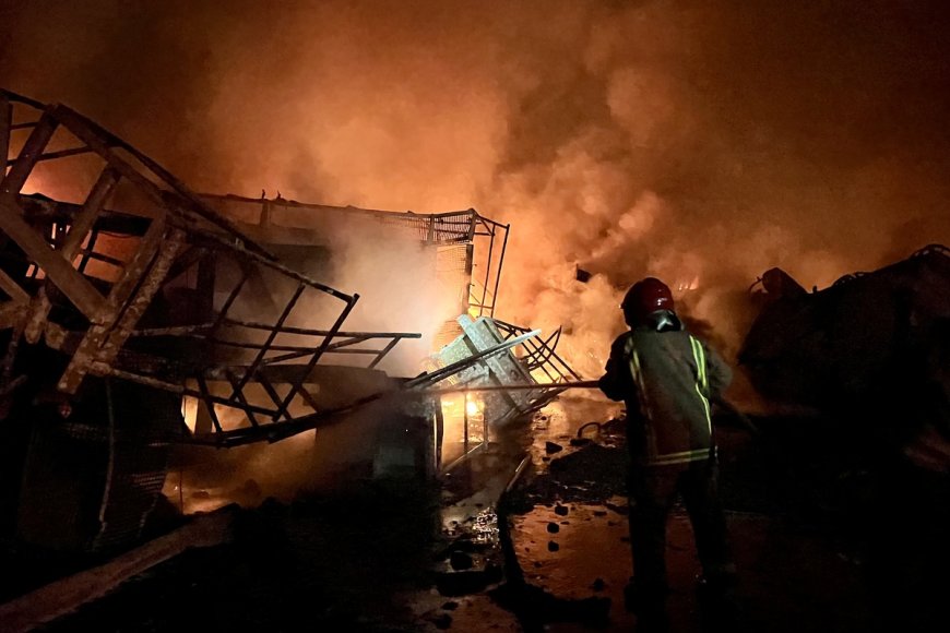 Firefighters combat major wildfires across southern Lebanon after military flares spark infernos